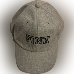 PINK Victoria's Secret Gray Cap